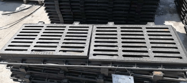 大茂镇球墨铸铁连体双篦展示